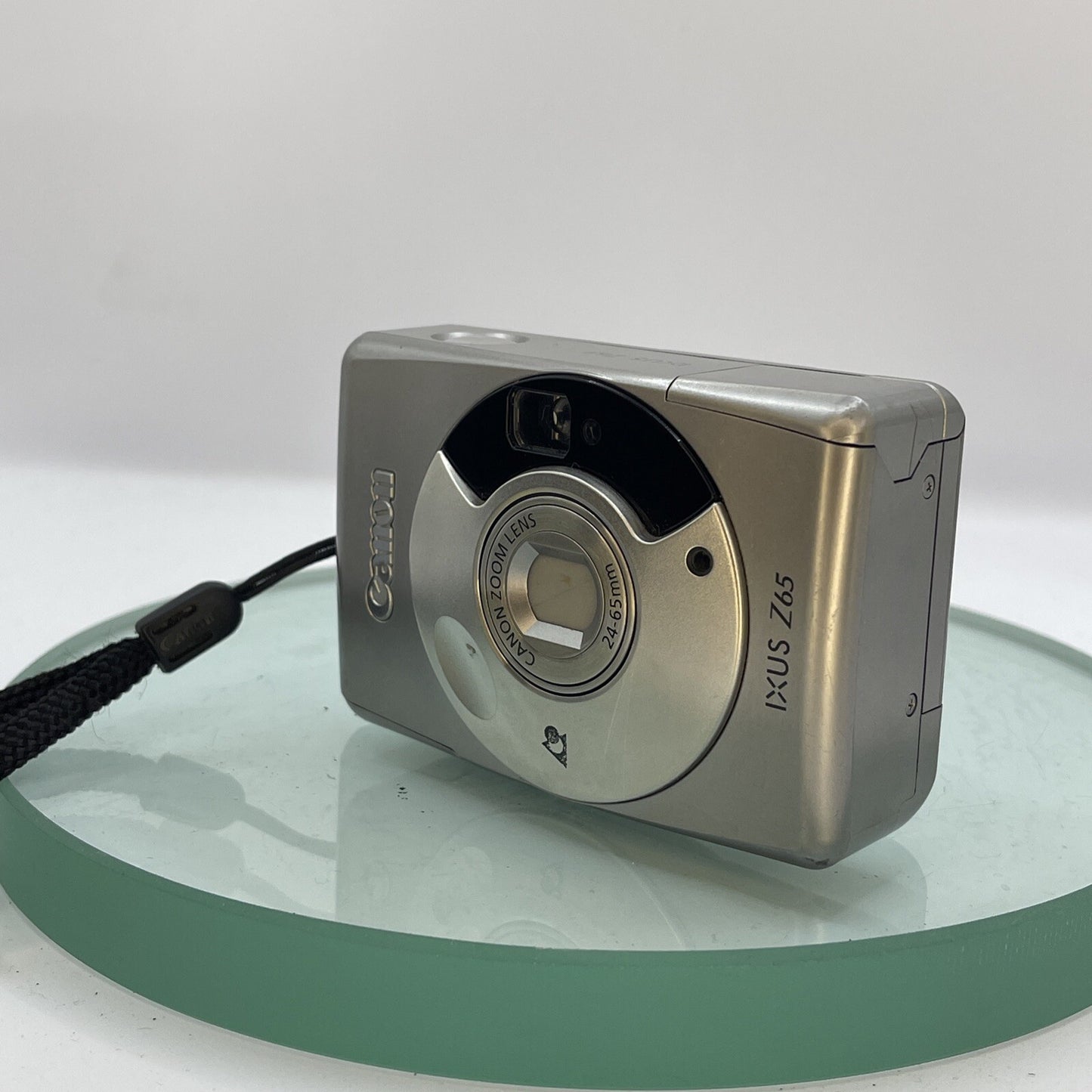 CANON IXUS Z65 QUARTZ DATE~PANORAMA APS FILM CAMERA~24-65MM LENS~ORG CASE#1912