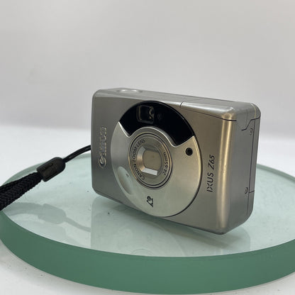CANON IXUS Z65 QUARTZ DATE~PANORAMA APS FILM CAMERA~24-65MM LENS~ORG CASE#1912
