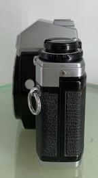 SERVICED Olympus OM10 35mm SLR Film Camera + 28mm f2.5 Tamron  Lens + Adapter1993