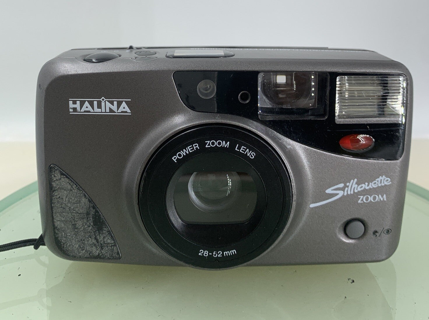 Halina Silhouette Zoom 35mm Compact POINT AND SHOOT FILM CAMERA GREY TESTED- 2911