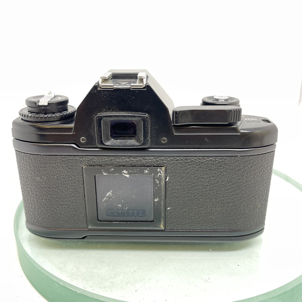 Nikon EM SLR 35mm Film Camera + 28mm 1:2.8 Lens (SUNACTION AUTO) TESTED 165
