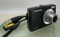 Samsung COMPACT DIGITAL CAMERA P1000 10.2MP BLACK WITH WIRE TESTED - 5480