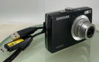 Samsung COMPACT DIGITAL CAMERA P1000 10.2MP BLACK WITH WIRE TESTED - 5480