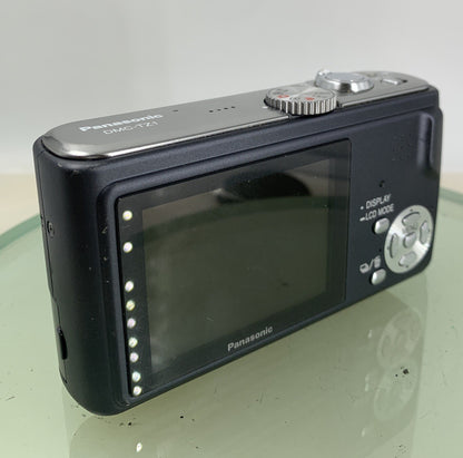 Panasonic LUMIX DMC-TZ1 GREY COMPACT DIGITAL CAMERA  - NO CHARGER - TESTED - 2424