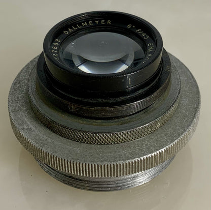DALLMEYER 6" Enlarging  Anastigmat f4.5 Lens  COLLECTIBLE, BLADES MOVE SMOOTHLY51