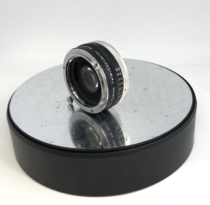 Vivitar Auto 2X Custom TeleConverer - Model 2X-7 - Black - good condition #T781