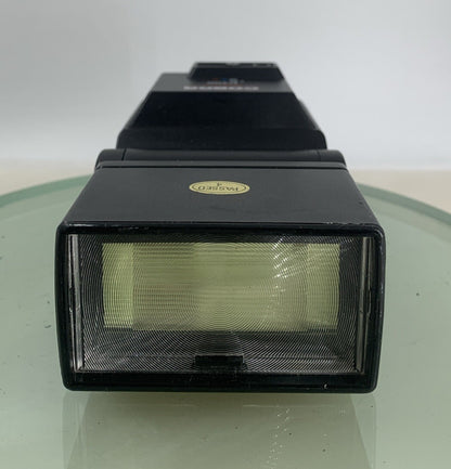 Vintage COBRA Dedicated D400 TTL Flashgun BLACK PERFECTLY WORKING TESTED - 3361