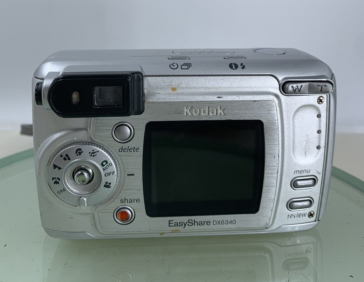 Kodak EasyShare DX6340 3.1MP Compact Digital Camera SILVER NO CARD TESTED - 5605