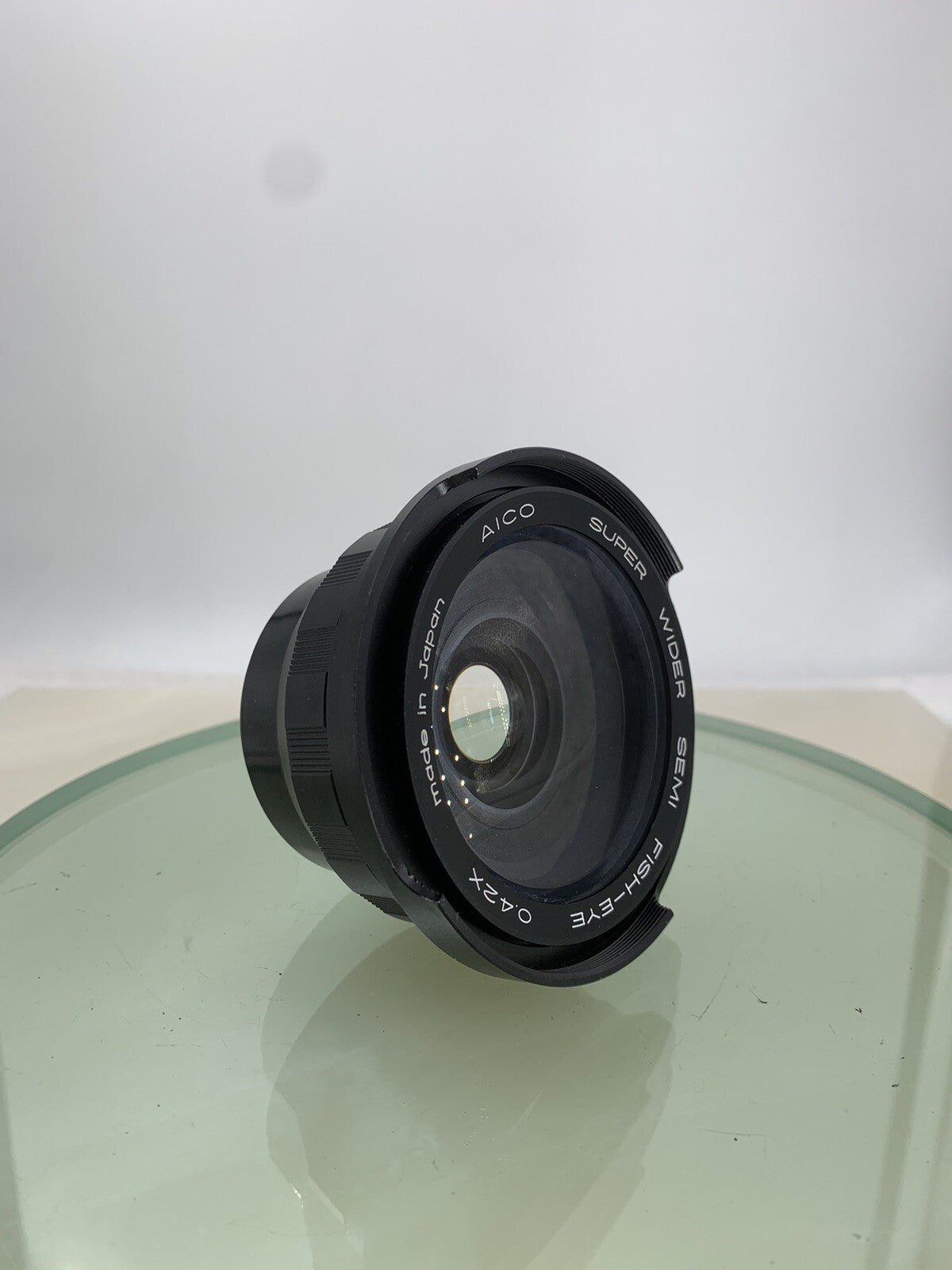 Super Wider Semi - Fish Eye - 0.42X Lens WITH CASE- Made In Japan- TESTED - 4872