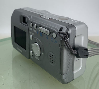 CANON POWERSHOT A300 SILVER DIGITAL CAMERA NO CHARGER NO CARD TESTED - 3046