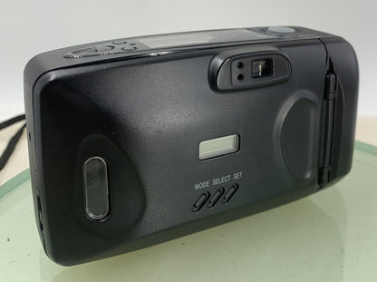 Samsung AF Slim Zoom 35mm Film Point And Shoot Camera Black + BAG TESTED - 164