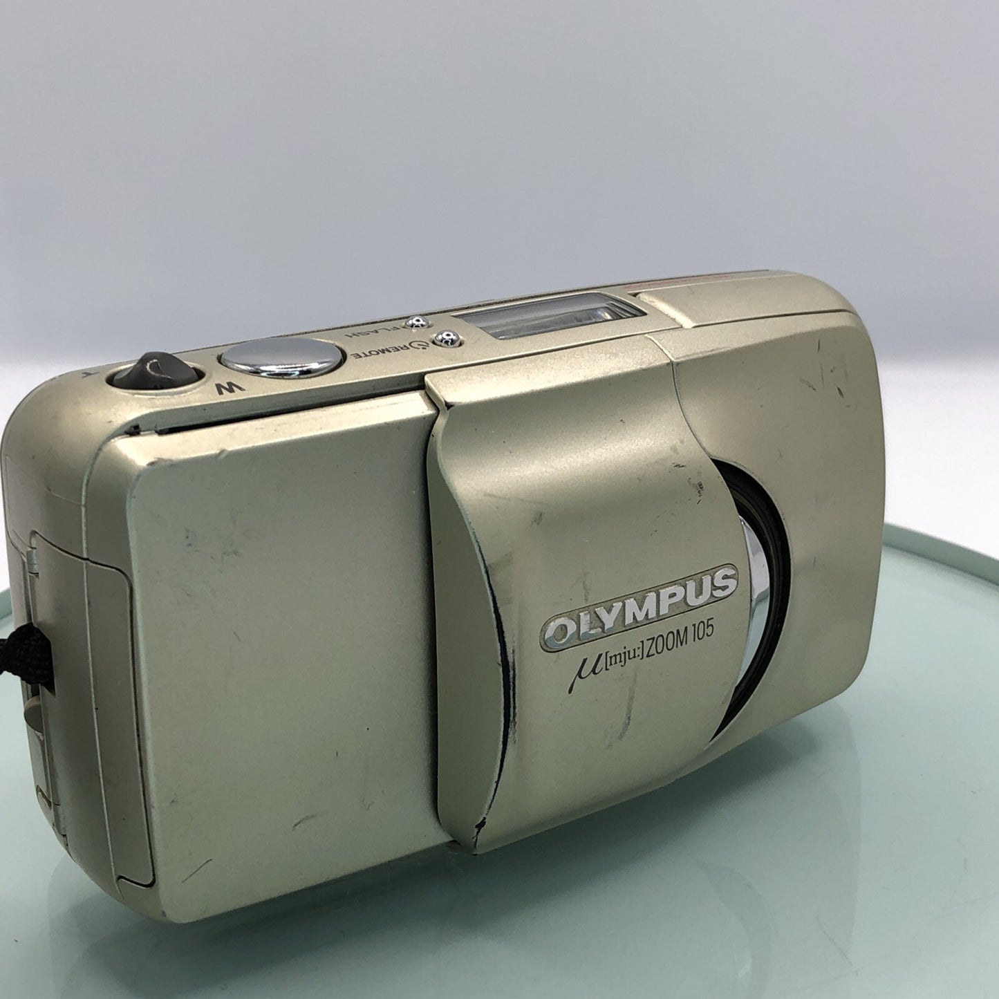 Olympus Mju Zoom 105 35mm 38-105mm Lens Weatherproof Camera-Quartz DateTESTED6211