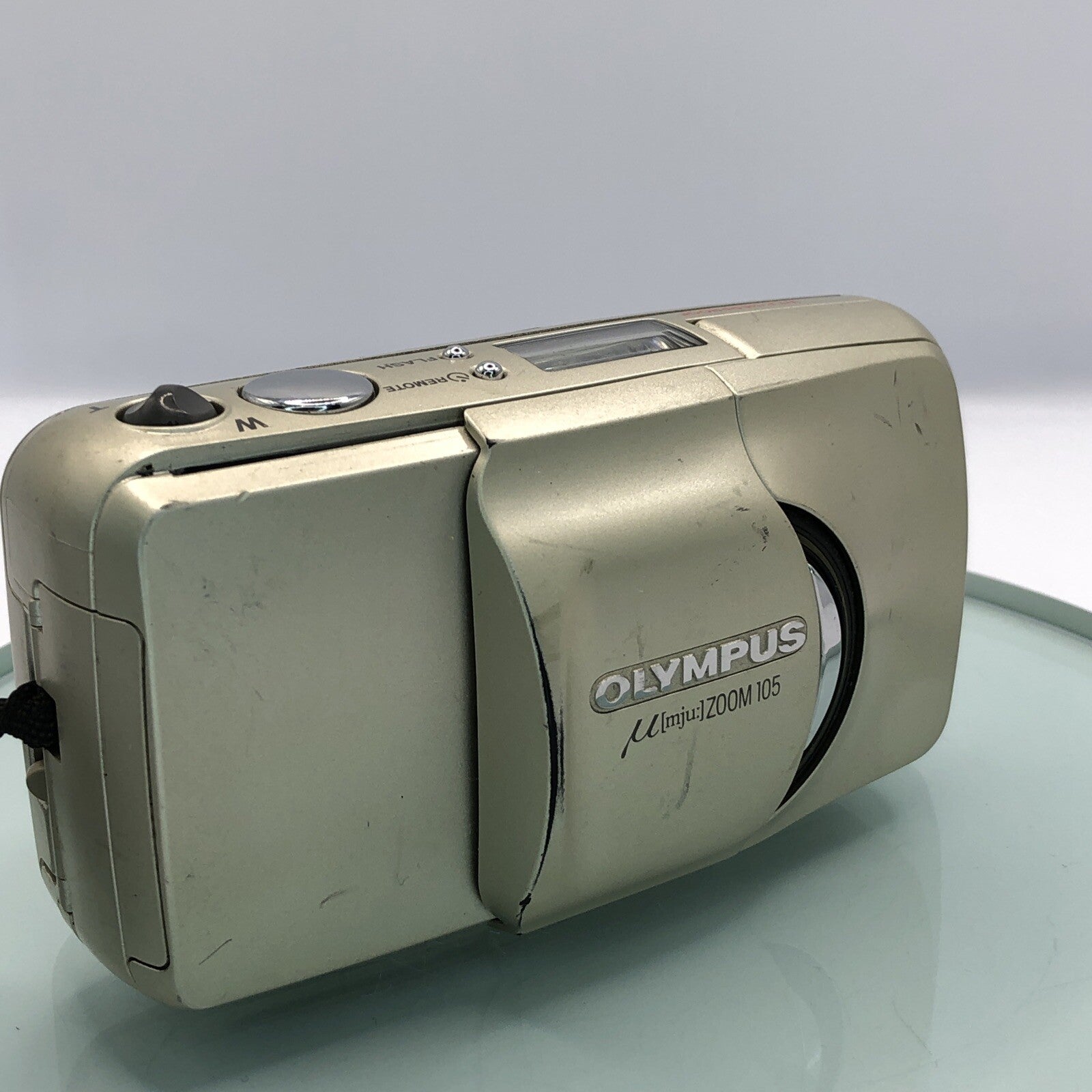 Olympus Mju Zoom 105 35mm 38-105mm Lens Weatherproof Camera-Quartz DateTESTED6211