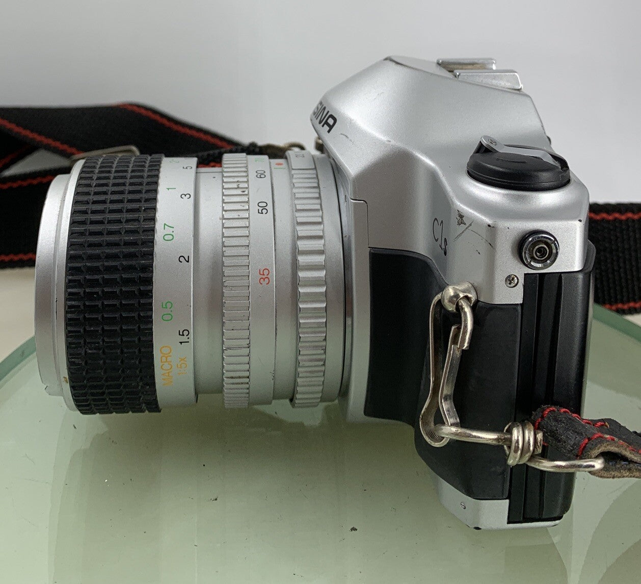 PENTAX COSINA C1S SILVER VINTAGE POINT AND SHOOT FILM CAMERA TESTED - 2033
