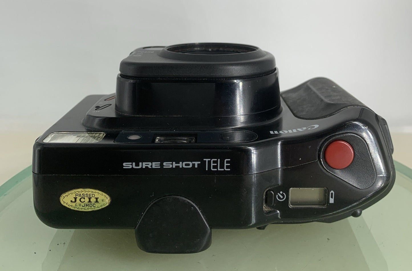 Canon Sure Shot Multi Tele 35mm Film Camera Black NO BATTERY - TESTED - 5677