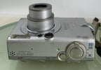 Canon Digital IXUS 400 DIGITAL CAMERA SILVER WITH CHARGER AND COVER TESTED - 3457