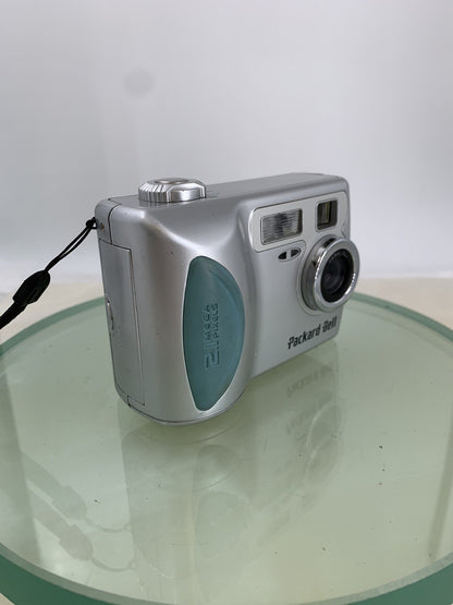 Packard Bell DSC-200A 2.1MP Compact Digital Camera SILVER NO CARD TESTED - 9181