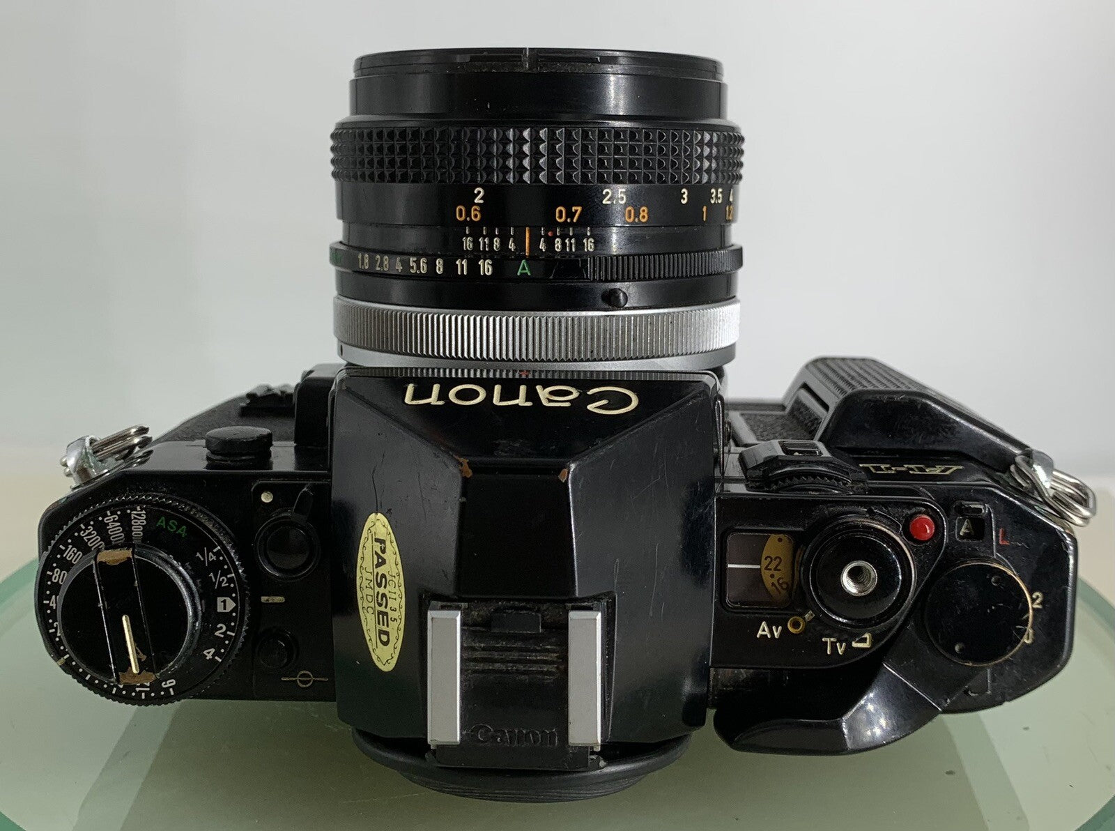 BEAUTIFUL Canon A-1 35mm SLR Camera Body+ FD 50mm f/1.8 FULLY WORKING #1707