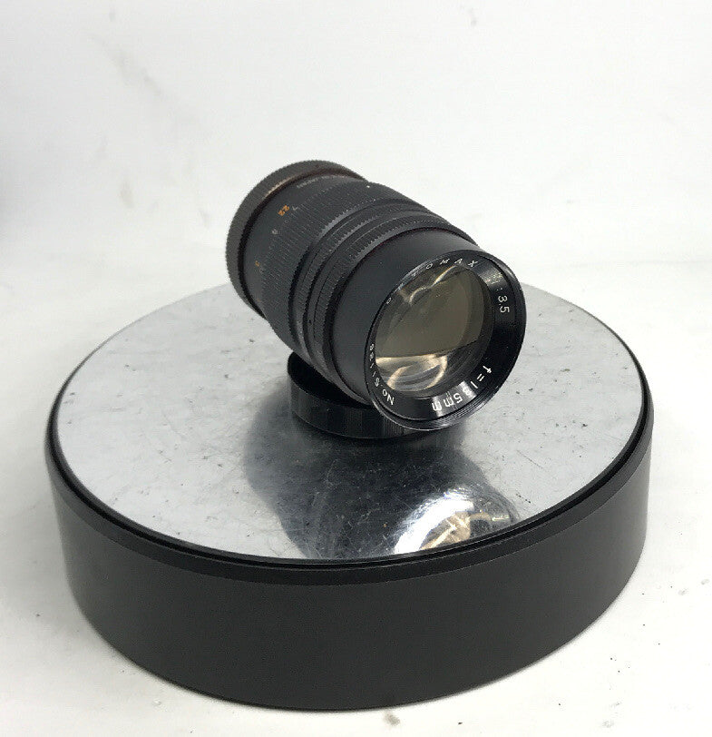 Optomax 135mm F/3.5 M42 Screw T-Mount m42 Prime Lens ,12 Blade Aperture,/1071