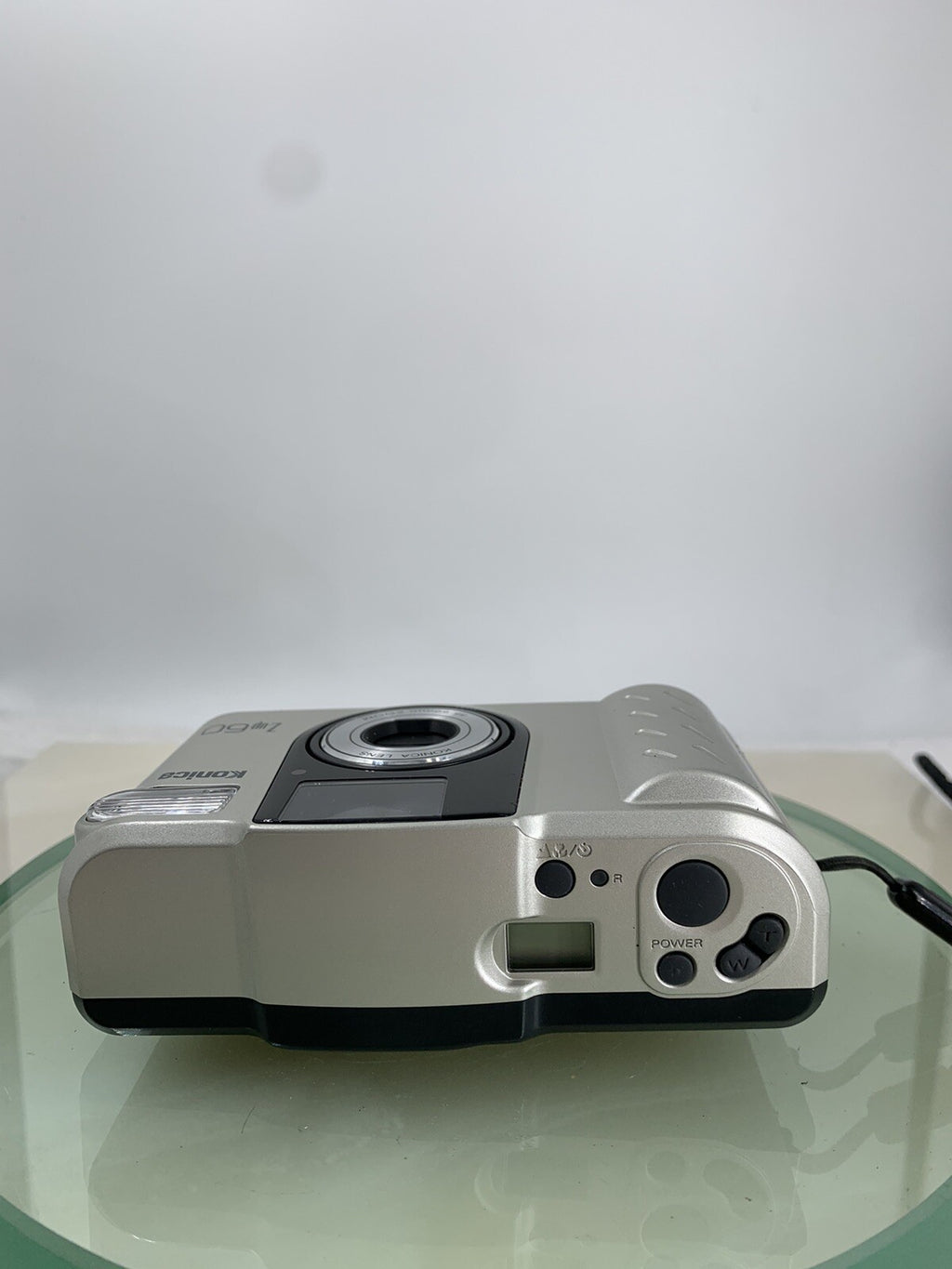 Konica Z Up 60 35mm Film Point and Shoot Camera SILVER PERFECTLY TESTED - 7837