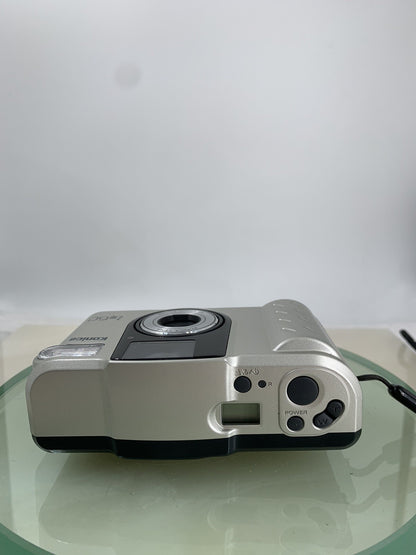 Konica Z Up 60 35mm Film Point and Shoot Camera SILVER PERFECTLY TESTED - 7837
