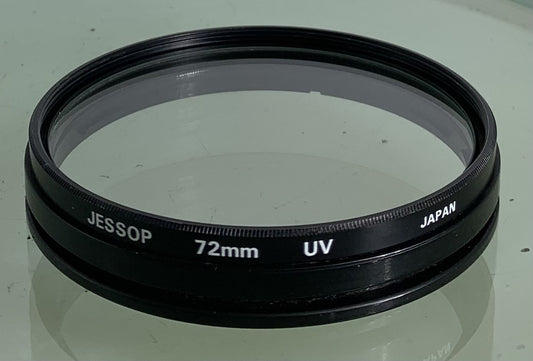Vintage Jessop 72mm UV Filter For Camera Lens+Clean+Good Condition-6750