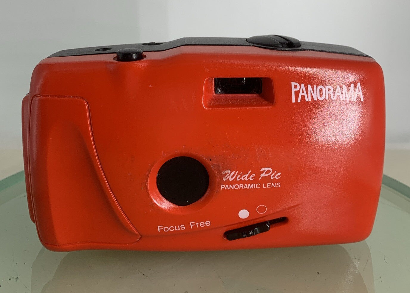 Panorama Wide Pic Focus Free Vintage Photographic Camera RED TESTED - 5411