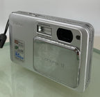 Nikon Coolpix S2 COMPACT DIGITAL CAMERA SILVER+ CHARGER, NO CARD TESTED - 2782