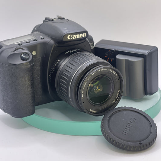 Canon EOS 20D DSLR Camera with EF-S II 18-55mm, Charger lens few fugus on sides0