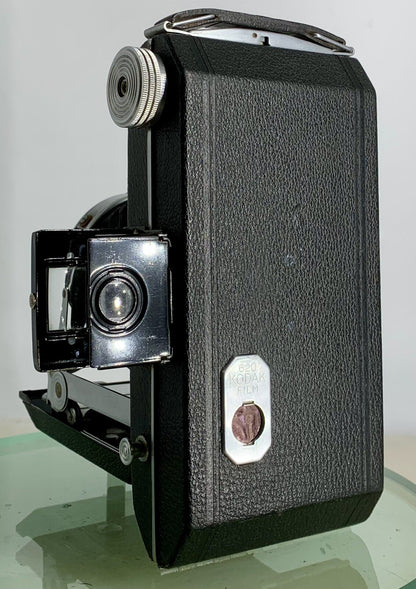 VINTAGE KODAK LONDON 100mm ANASTAR f/4.5 MOUNT 370 SIX 20 KODAK a FOLDING CAMERA4
