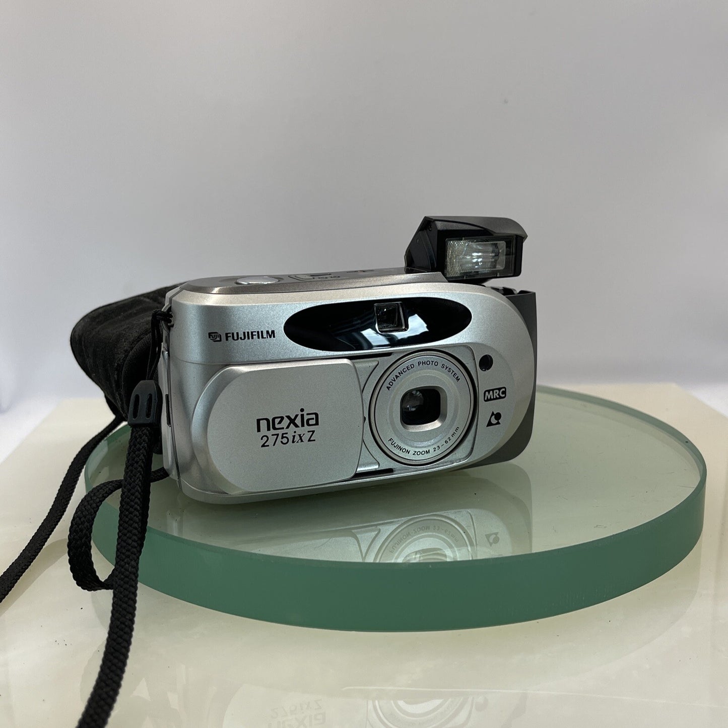 Fuji Fujifilm Nexia 275ix Z APS Film Camera TESTED Cased - Silver  #2630
