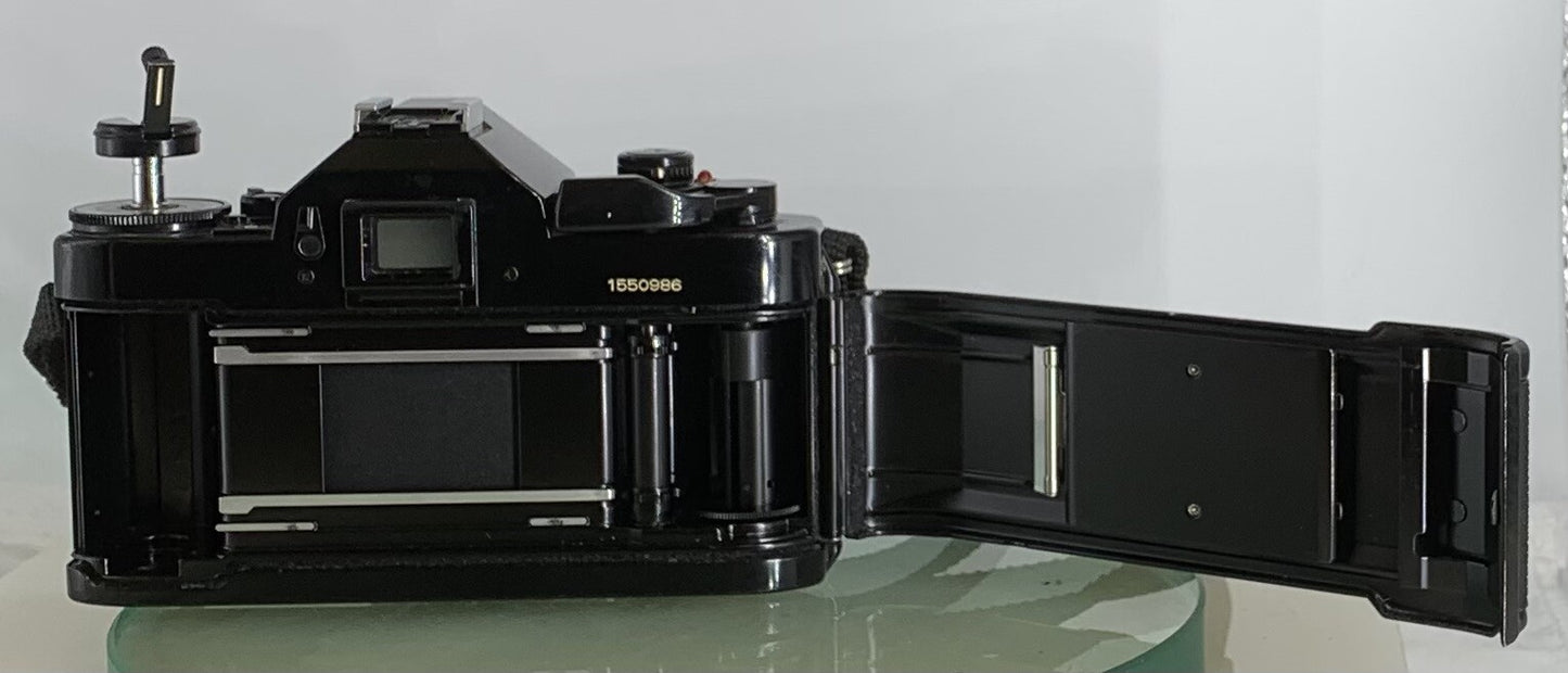 BEAUTIFUL Canon A-1 35mm SLR Camera Body+ FD 50mm f/1.8 FULLY WORKING #2196