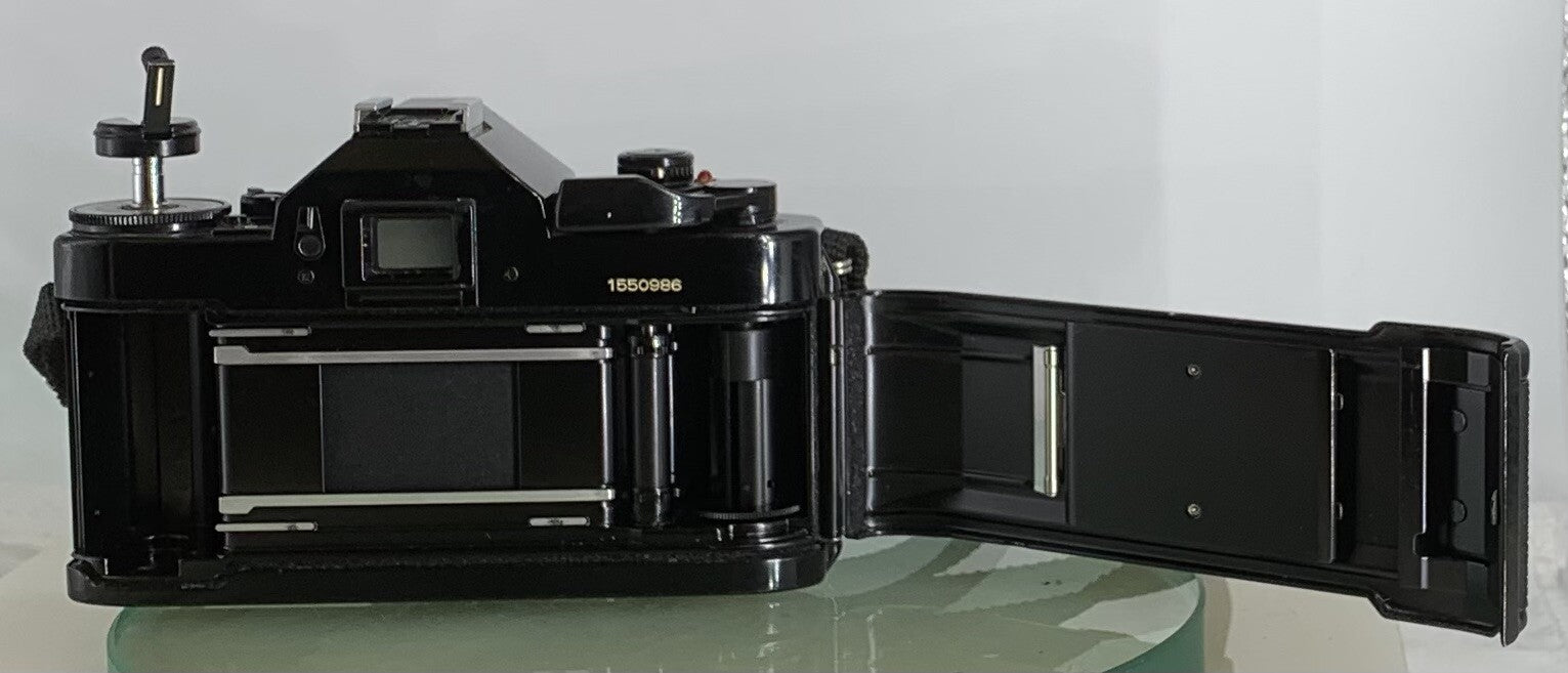 BEAUTIFUL Canon A-1 35mm SLR Camera Body+ FD 50mm f/1.8 FULLY WORKING #2196