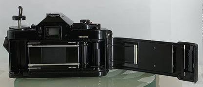 BEAUTIFUL Canon A-1 35mm SLR Camera Body+ FD 50mm f/1.8 FULLY WORKING #2196