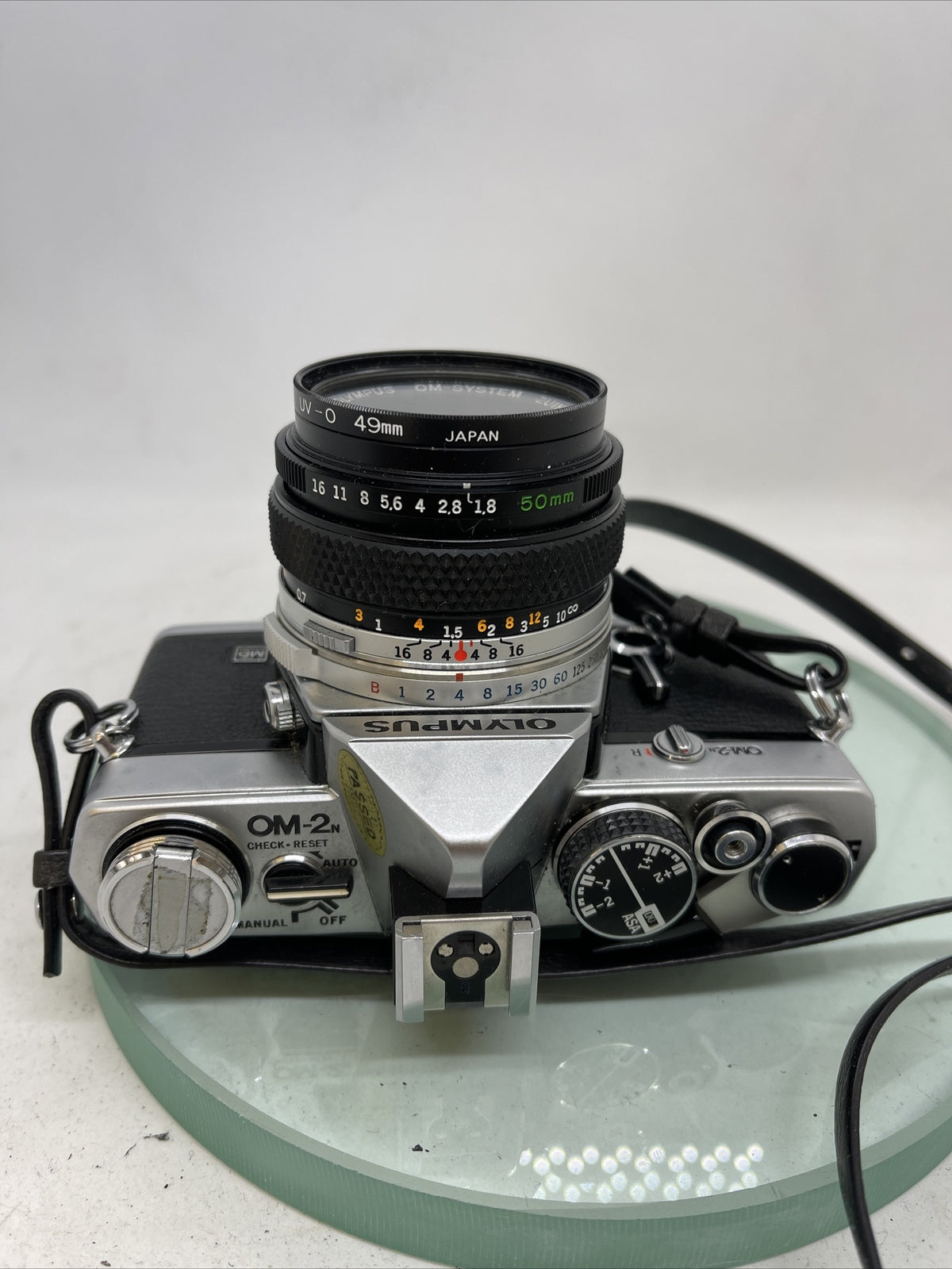 Olympus OM-2N MD 35mm Film SLR Manual Camera Olympus AUTO S50mm F/1.8 Zuiko Lens4