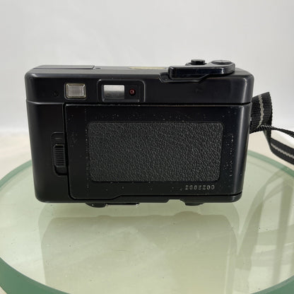 Konica Pop Compact 35mm film Camera with Case Vintage Rare Tested Working #5665