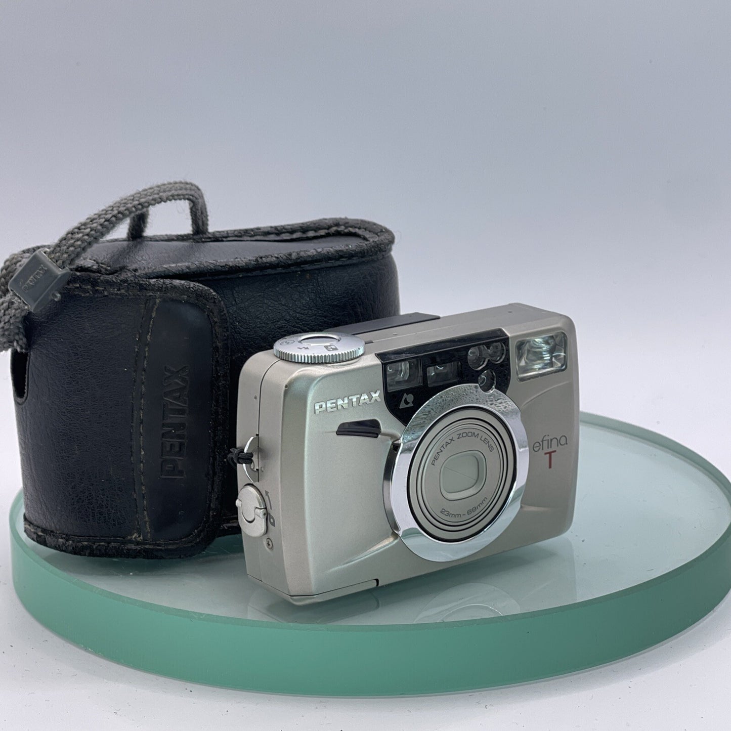 PENTAX EFINA T APS Compact Camera With Case -VGC # TESTED # 7620