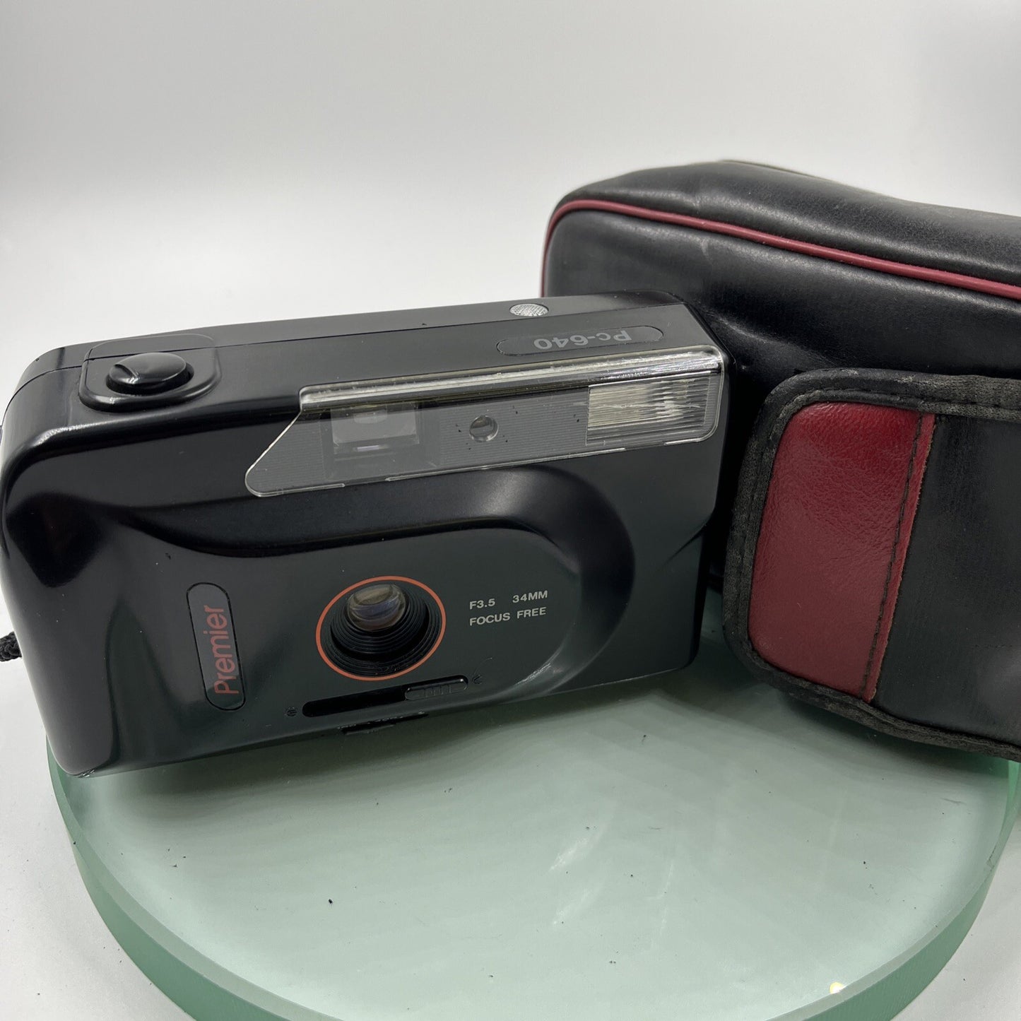 Vintage Premier PC-640 Film  Camera 35mm - 1980’s With Case #5260
