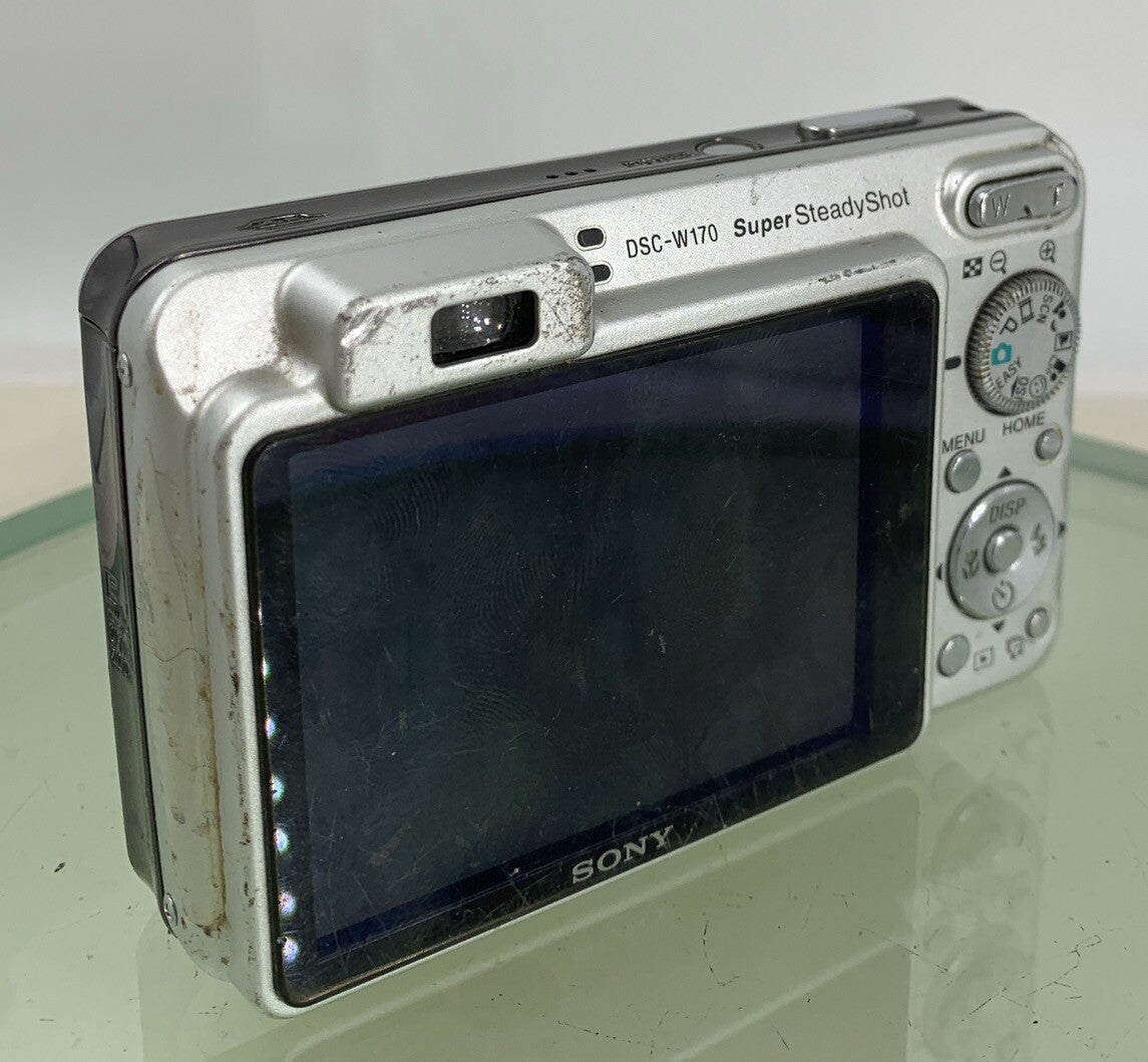 Sony Cyber Shot DSC-W170 10.1 MP Digital Camera WITH CHARGER TESTED - 4514