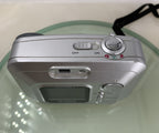 FUJIFILM COMPACT Digital Camera FinePix A201 2.0MP Silver Tested - 8835