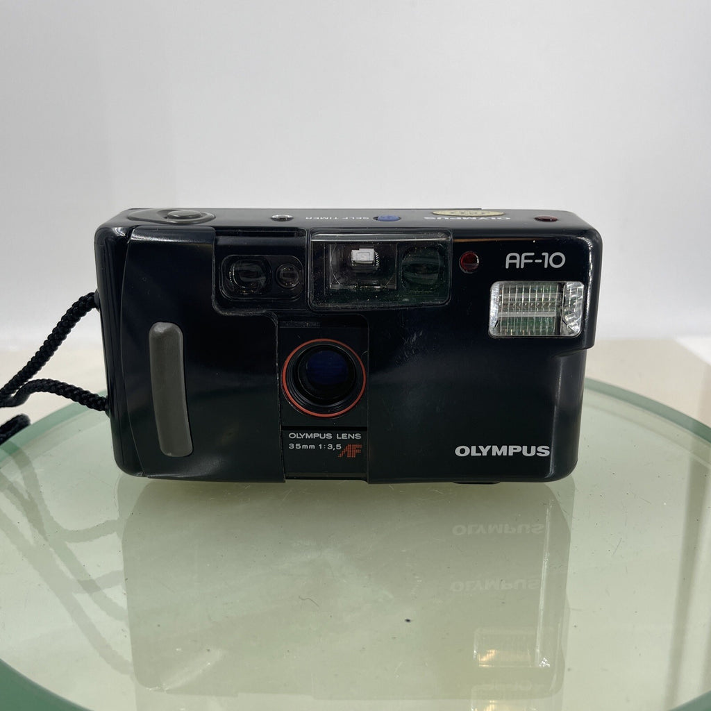 OLYMPUS AF-10 35mm Film point & Shoot Compact Camera 35/3.5AF Lens TESTED 5141