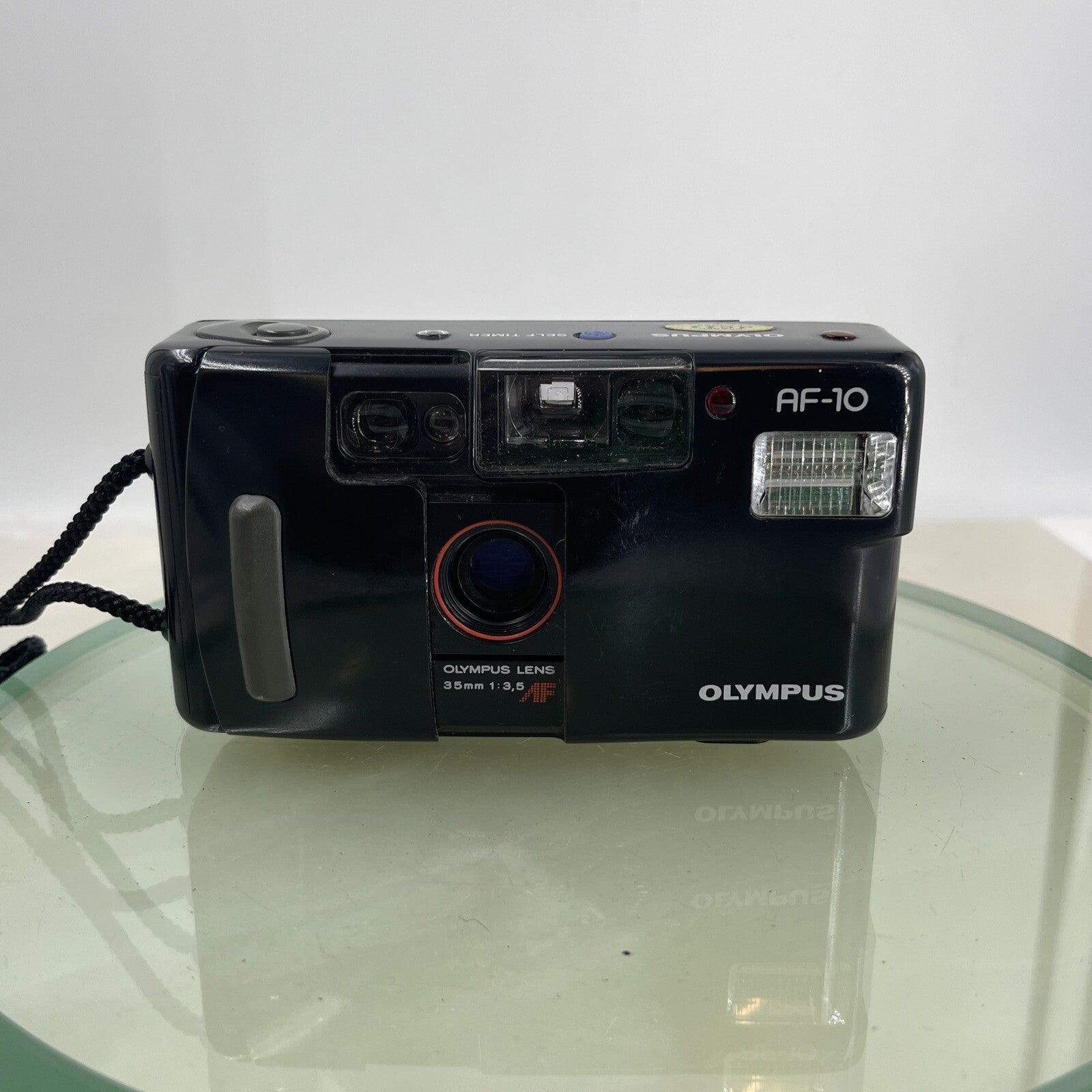 OLYMPUS AF-10 35mm Film point & Shoot Compact Camera 35/3.5AF Lens TESTED 5141