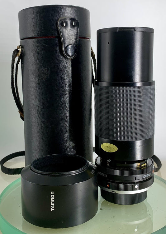 TAMRON LENS 80-210MM 1:3.8-1.4 ADAPTALL 2 KONICA MOUNT A JAPAN CAMERA CLASSIC#140