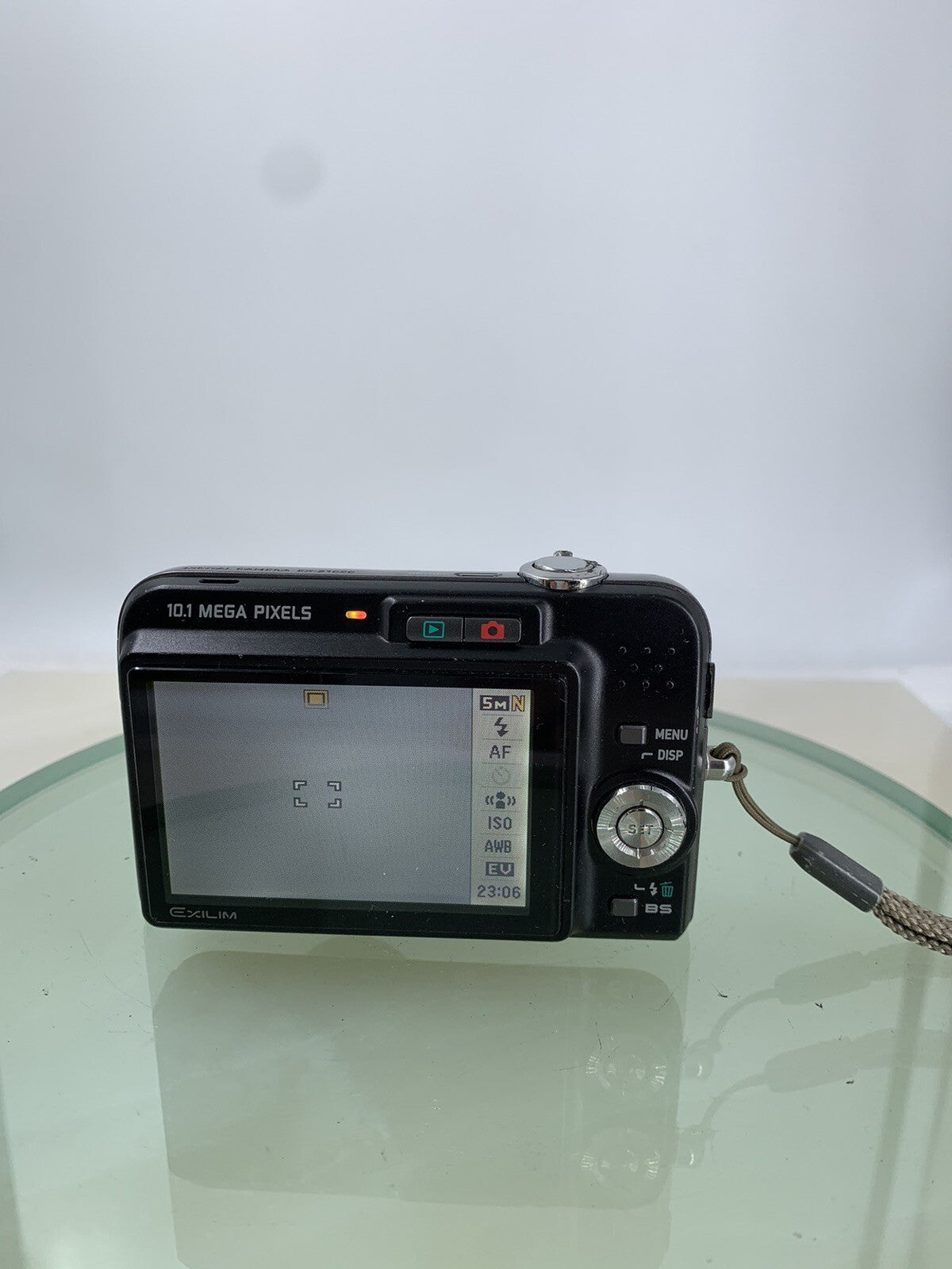 Casio Exilim EX-Z1050 10.1 MP Digital Camera BLACK + CHARGER + WIRE TESTED - 7964