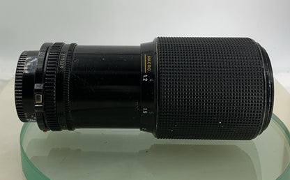 Canon MACRO ZOM LENS FD 70-210mm 1:4 4 OVP BLACK GOOD CONDITION TESTED - 7274
