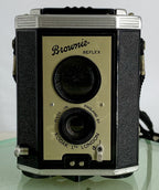 Vintage Kodak Brownie Reflex Camera Made in England + Case - 3231