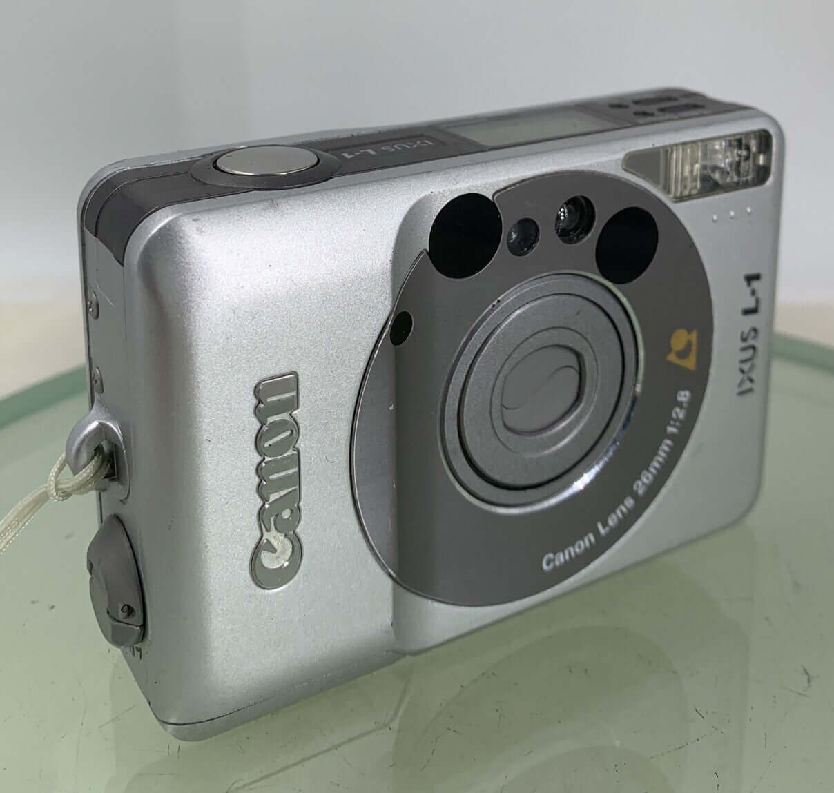 Canon IXUS L1 APS compact film camera in Silver With NO CHARGER - TESTED - 5030