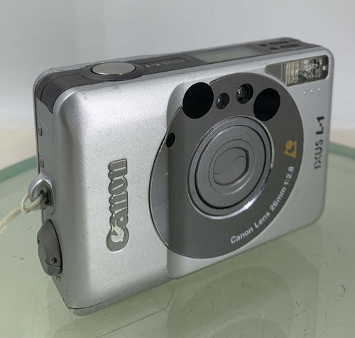 Canon IXUS L1 APS compact film camera in Silver With NO CHARGER - TESTED - 5030