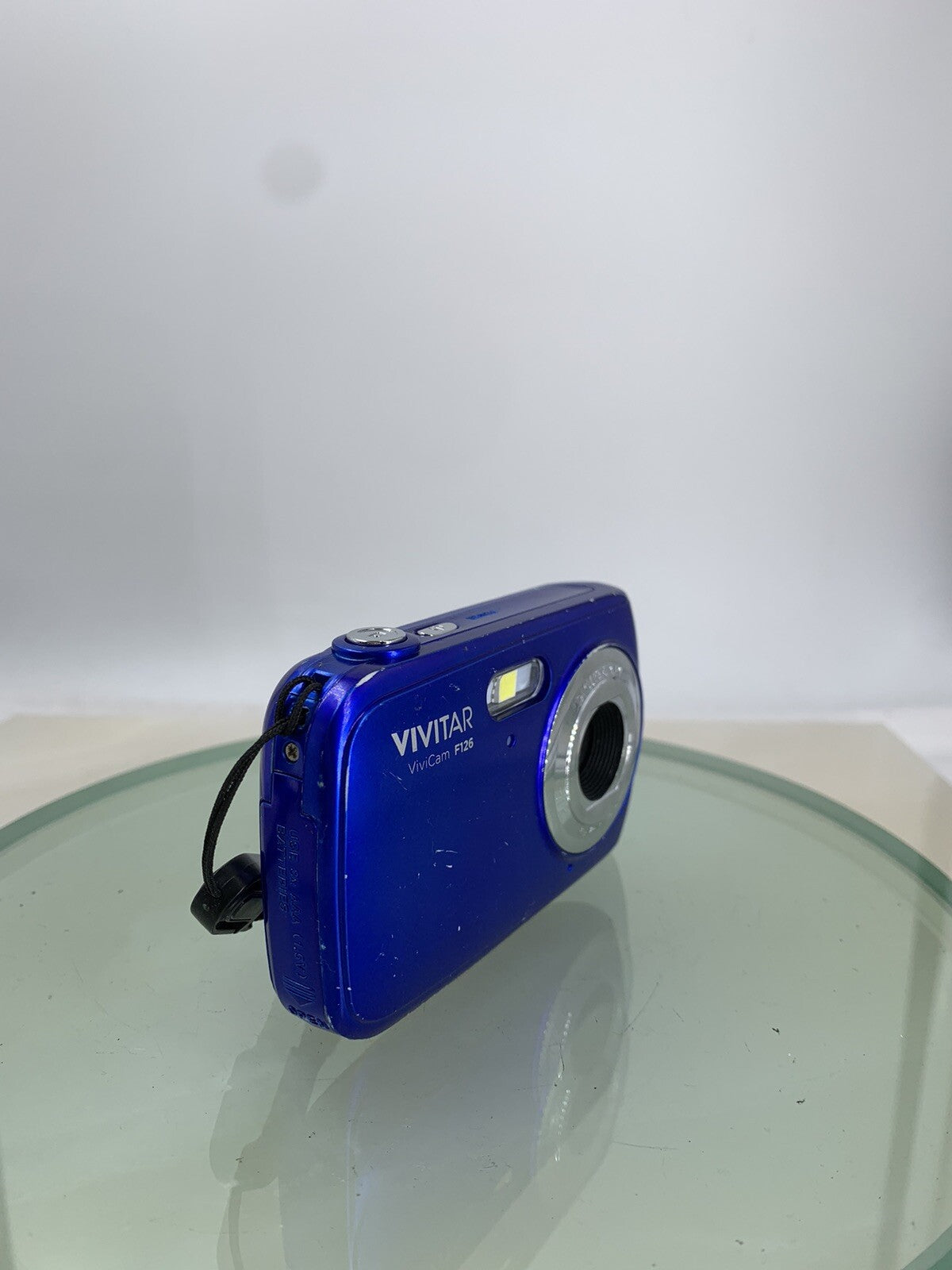 Vivitar Vivicam F126 16.1MP Compact Digital Camera Blue + WIRE TESTED - 5892