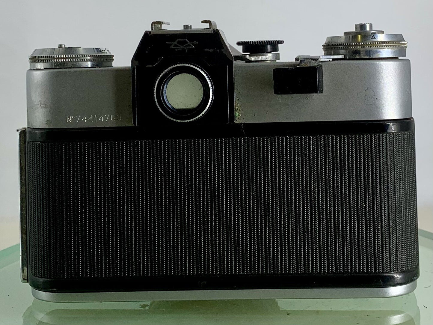 Very Rare ZENIT E POINT AND SHOOT FILM CAMERA+HELIOS-44M-4 LENS+SILVER+TESTED4